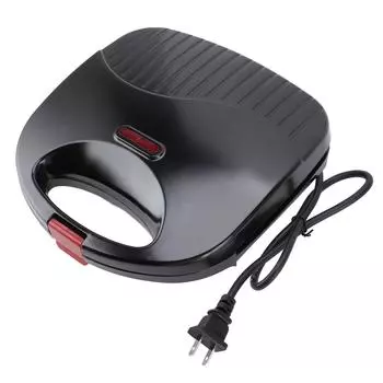 750 Вт Электрический пресс для панини, алюминиевая двухсторонняя антипригарная пластина, пресс для панини, сэндвичница L