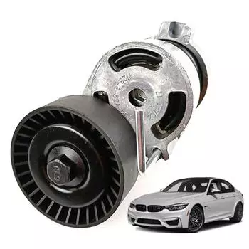 7524267 11287516897 1440377 11281440377 Направляющий ролик натяжителя ремня двигателя для E46 E90 E91 E81 E87 120i Hatchback L4 2.0L