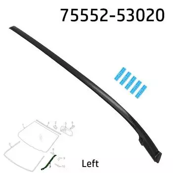 7555253020 Molding Clip Seal As Shown Replacement Spare Parts Accessories Hot Sale For LEXUS IS250 (2006-2013) CHINA