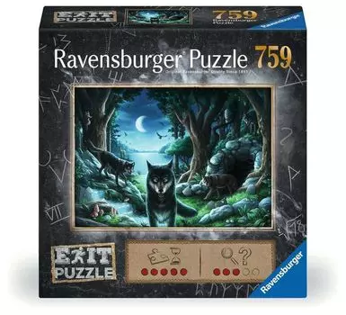 759 Piece Jigsaw Puzzle Escape Puzzle Curse Ravensburger 15028 1 Wolf s (Overseas Version)