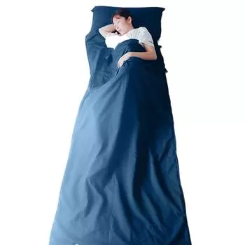 75*210 см сверхлегкий спальный мешок сверхлегкий складной дорожный спальный вкладыш простыня полиэстеровый конверт-септум постельное белье