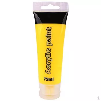 75 мл акриловых водостойких пигментов для рисования светло-коричневого