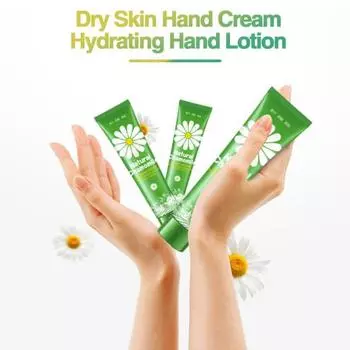 75 мл натуральный крем для рук с ромашкой, против высыхания, против растрескивания, восстановление гладкой кожи, увлажняющий крем-эссенция для ухода за руками C