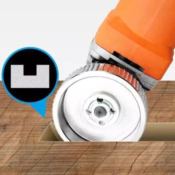 75 мм формовочный диск из карбида вольфрама, шлифовальный станок, абразивный шлифовальный инструмент серебряный