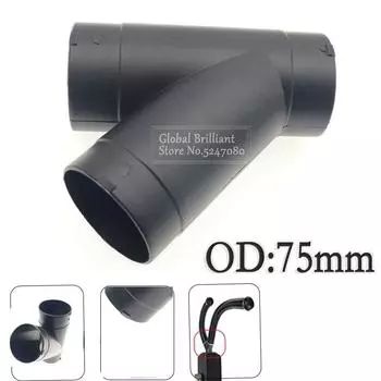 75 мм воздуховод Y-образный разветвитель подходит для Eberspacher для обогревателя Webasto для воздуховодов внутреннего диаметра автомобильные аксессуары