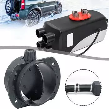 75 мм выхлопной автомобильный обогреватель воздуховод воздуховод соединитель регулирующий клапан заслонка для дизельного стояночного обогревателя выходной разъем обогревателя United States