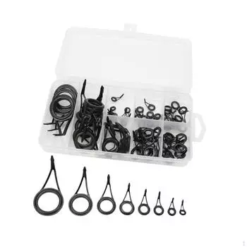 75 шт. комплект направляющих для удочек, наконечники для строительства с ящиком для хранения, легкий ремонт из нержавеющей стали