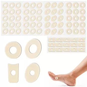 75 шт. Подушечки для мозолей самоклеящиеся для ухода за ногами(Комбинированный стиль)