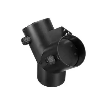 75мм Y-образный соединитель для выхода теплого воздуха автомобильного отопителя, трубка выхода теплого воздуха, шланг с регулятором заслонки отопителя
