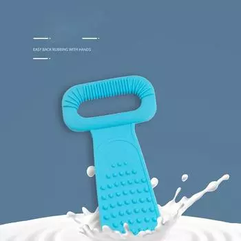 76/90 см силиконовая щетка для тела очищающая щетка для кожи банное полотенце щетка для тела банный пояс массажная ванна отшелушивающая щетка для душа