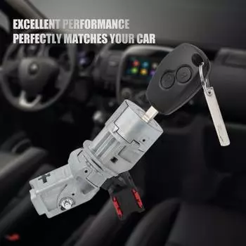 7701208408 Автомобильный замок зажигания, стартер, цилиндр замка зажигания и ключи для RENAULT TWINGO MK2 2005-2012 TRAFIC MK3 CHINA