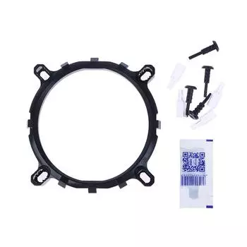 775-115X-1700 9 In1 Кронштейн вентилятора кулера процессора Вентиляторы охлаждения радиатора ПК Основание держателя радиатора для Intel Lga 775/1700/1200/1151 onesize