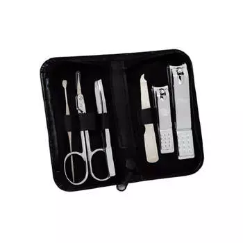 777 Три Семи Серебряные Кусачки для ногтей 6 предметов Beauty Set TS-460SC Сделано в Корее