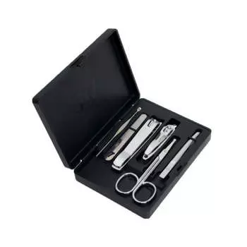 777 Три Семи Серебряные Кусачки для ногтей 6 предметов Beauty Set TS-4800VC Сделано в Корее