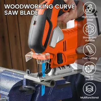 77/42PCS U хвостовик лобзика полотна Hcs/Hss Ассортимент пил Sharp Fast Cut 6t 8t 10t 14t 18t 24t 32t для резки дерева металла Multipurpose Cutting
