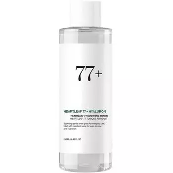 77 Успокаивающий тоник I PH 5.5 Уход, успокаивающий кожу, освежающий, увлажняющий, очищающий, бесплатный, веганский 250 мл
