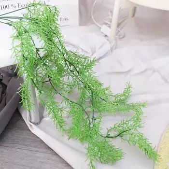 77cm Artificial Curly Seaweed Ferns Plant Plastic Fake Plants Wedding Party Decor 77cm