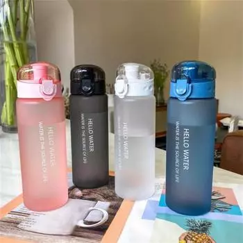 780Ml Water Bottle With Bounce Cover Leak Proof Sports Drinkware Strap Reusable Portable Water Bottle For Kid Women Fitness Gift 780ml