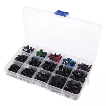 786 шт. красочные пластиковые поделки безопасные глаза шайба для медведя мягкие куклы поделки игрушечные животные куклы