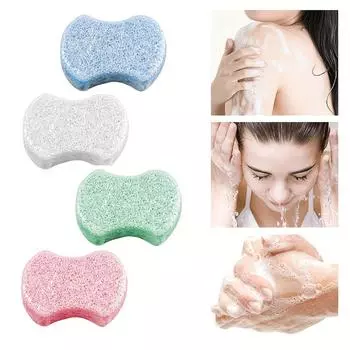 78 г Многофункциональное мыло-губка, мыло ручной работы двойного назначения для купания и купания, обезжиривание и освежающий аромат aloe vera