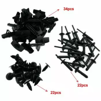 78 шт. комплект крепежа и инструментов для крепления расширителя крыла для Jeep Wrangler JK 2007-2017 гибридная пряжка аксессуары для салона автомобиля чёрный