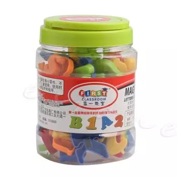 78 шт. Магнитные буквы, цифры, алфавит, заглавные и строчные буквы, обучающая игрушка, новая