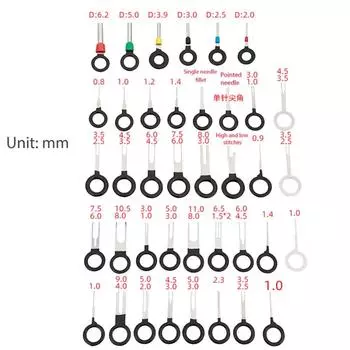 78x Car Terminal Removal Electrical Wiring Crimp Connector Pin Extractor Kit
