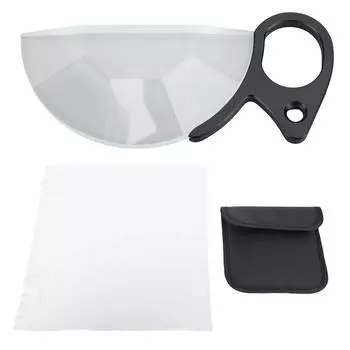 79 мм Ручной тонкий калейдоскоп Призма Полукруглый стеклянный фильтр Фильтр для специальных эффектов Оптический