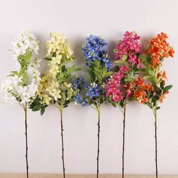 79 см китайский стиль деревенский свежий искусственный цветок форзиция гостиная домашний свадебный декор цветок