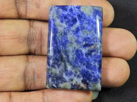 79Cts. 100% натуральный голубой лазурит лечебный драгоценный камень россыпью 26X41X06 мм SK-1070