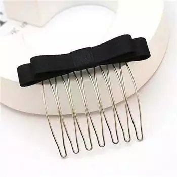 7/10 Teeth Sweet Bow Insert Combs Clip Women Hair Styling Hairpins Cute Bangs Clip Broken Hair Comb Girls Headwear Gifts