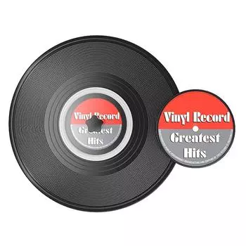 7-12 дюймов Ep Lp виниловые пластинки этикетки сбережение виниловых пластинок чистый сбережение пластинок чистящий протектор водонепроницаемый сбережение пластинок зажим L чёрный