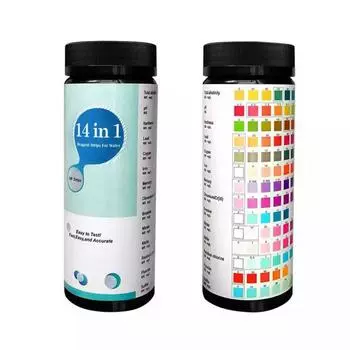 7/14/15-в-1 полоска для проверки питьевой воды pH брома нитрата тест качества воды для аквариума рыбы бак бассейн тест полоска для проверки воды