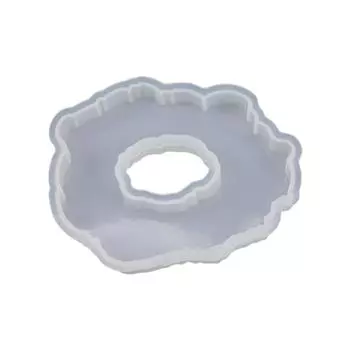 7/14 шт. силиконовая кристаллическая эпоксидная смола форма нерегулярная волна подставка под стакан коврик литейная форма ручная работа DIY ремесла декор изготовление инструмент 1