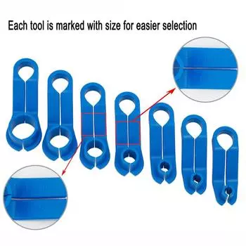 7/16pcs Automotive Air Conditioner Removal Tool Fuel Pipe Removal Tool Quick Disconnect Removal And Assembly Repair Tool Kit