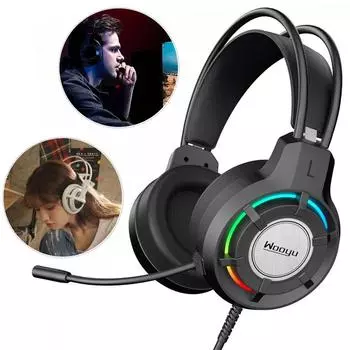 7.1 Surround Gamer Headset Over-Ear Headset Проводные игровые наушники для ПК и ноутбука