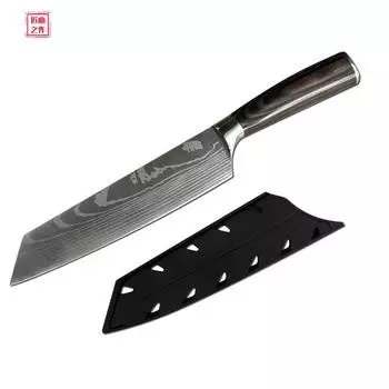 7,5-дюймовый профессиональный японский нож шеф-повара из нержавеющей стали, кухонный нож для мяса 1pcs