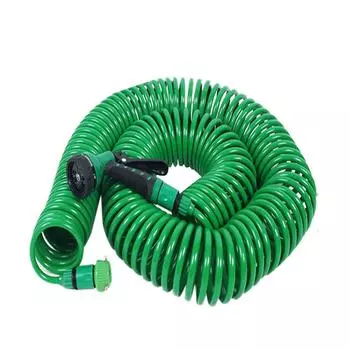 7,5-метровая телескопическая садовая труба EVA для садового водопровода, пластиковый многофункциональный пистолет-распылитель для мойки автомобилей, набор для домашнего использования