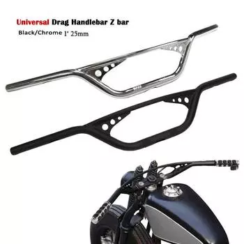 7/8 22 мм 1 25 мм ручка мотоцикла высокого уровня тяга для Sportster Kawasaki Honda Suzuki Yamaha 22mm чёрный