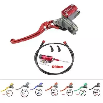 7/8 22 мм мотоциклетный ЧПУ гидравлический комплект сцепления рычаг главный цилиндр 125 ~ 250 куб. см для HONDA YAMAHA DUCATI Aprilia Dirt Bike мопед