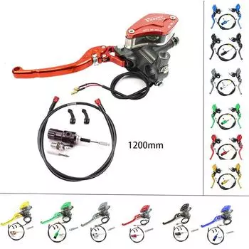 7/8 22 мм мотоциклетный ЧПУ гидравлический комплект сцепления рычаг главный цилиндр 125 ~ 250 куб. см для HONDA YAMAHA DUCATI Aprilia Dirt Bike мопед
