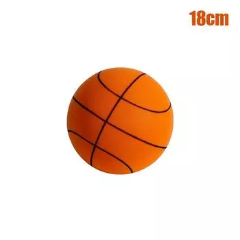7/8.3/9.4 дюйма Прыгающий бесшумный мяч для помещений Бесшумный баскетбольный мяч из пены Бесшумный мягкий мяч Воздушный отскок Баскетбольный мяч Детская игрушка 18cm