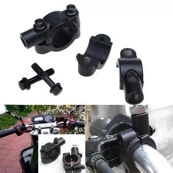7/8-дюймовое алюминиевое крепление для зеркала на руль мотоцикла
