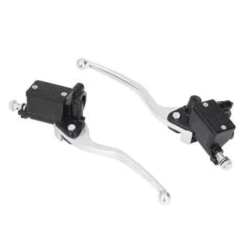 7/8-дюймовые рычаги тормозного насоса левый правый сменный для скутера Majesty Cruiser T2 T3 T5 T8 Brake Master чёрный