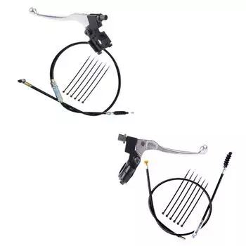 7/8-дюймовый руль левый рычаг сцепления трос сцепления, трос сцепления с регулятором для ремонта ATV Beach Off Road Motorcycle