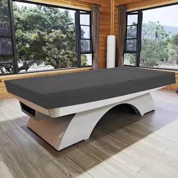 7/8 футов пылезащитный чехол для бильярдного стола 210D ткань Оксфорд водонепроницаемый бильярдный стол защита с сумкой для хранения моющийся чехол для мебели 91x51x7 inch чёрный