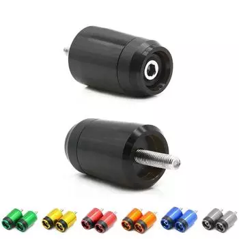 7/8 мотоциклетный руль конец руля ручки руля наконечники заглушки заглушка грузик боковина для Kawasaki Honda Yamaha Suzuki BMW BMW чёрный