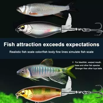 7,8 см/6 г 9,2 см/12 г приманка для поверхностной рыбалки с острым крючком, реалистичная плавающая бионическая искусственная приманка для дальнего заброса, пресноводная рыбалка в соленой воде S жёлтый