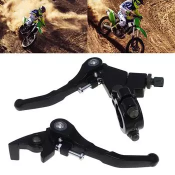 7/8 универсальный черный рычаг сцепления тормоза мотоцикла для CRF KLX BBR Pit Dirt Bike мотокросс запчасти