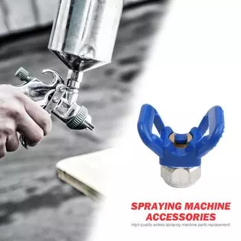 7/8 высокого давления безвоздушный краскопульт с плоским соплом защитный кожух безвоздушного сопла инструмент для распылителя жёлтый